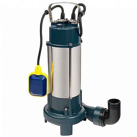 Насос погружной фекальный FEKACUT V1100DF 1,1кВт 1х220В нержавеющая сталь, с поплавковым выключателем и режущим механизмом кабель 10м 40C UNIPUMP 63948 купить в Кемерово | "Проконсим"