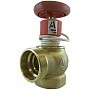 Клапан пожарный латунный угловой 90гр. DN 50-65 PN 16 КПЛМ муфта-штуцер с датчиком ДППК Апогей купить в Кемерово | "Проконсим"