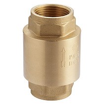 Клапаны обратные пружинные DN 15-25 PN 25 латунные муфтовые с латунным штоком усиленный MVI CV.425 купить в Кемерово | "Проконсим"