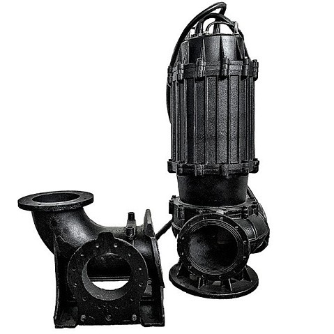 Насос погружной канализационный  CNP 100WQ60-9-3AC(I) 3кВт 3х380В чугунный без автоматической трубной муфты DN100 кабель 9м 40гр. купить в Кемерово | "Проконсим"