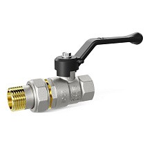 Краны латунные шаровые DN 15-32 PN 40 никелированные рычаг американка LD Pride 47.307 купить в Кемерово | "Проконсим"