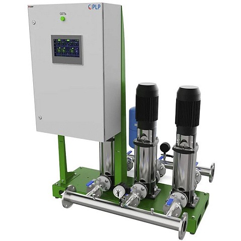 Установка повышения давления насосная PLP УПДН-2-CDM15-5-4кВт-УЧ-1 DN 80 PN 16 70гр. купить в Кемерово | "Проконсим"