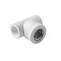 Тройник установочный ПП 20-1/2'' PN 25 с внутренней резьбой белый Pro Aqua PA13912 купить в Кемерово | "Проконсим"
