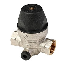 Регулятор давления латунный DN15-20 PN 16 мембранный под манометр MVI SE.555 купить в Кемерово | "Проконсим"